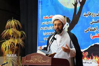 همایش «نقش روحانیت در کاهش آسیب های اجتماعی» در صحنه برگزار شد