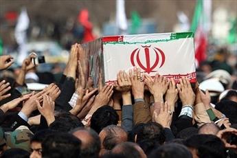 پیکر پاک ۱۷ شهید دوران دفاع مقدس در خوزستان تشییع شد