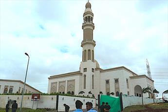 نخستین مسجد شهر بحری در پاکستان افتتاح شد