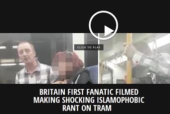 مرد نژاد پرست در قطار انگلیس به اسلام و مسلمانان اهانت کرد