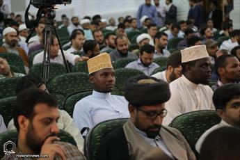 حرم خورشید هشتم میزبان  مبلغان اعزامی  جامعه  المصطفی