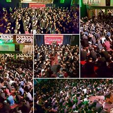 حضور پرشور شیعیان در عزاداری مرکز اسلامی هامبورگ +تصاویر