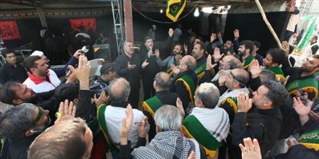 برگزاری ویژه مراسم عزاداری در موکب حضرت معصومه(س)