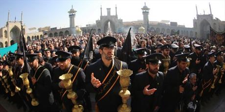 مراسم بدرقه خادمان موکب آستان مقدس کریمه اهل بیت(س) برگزار می‌شود