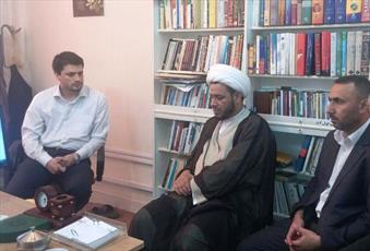 بازدید مدير مركز علامه حلی عراق از خبرگزاری حوزه
