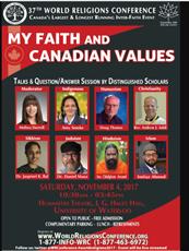 سی‌ و هفتمین همایش ادیان جهانی در دانشگاهی در کانادا برگزار می‌شود