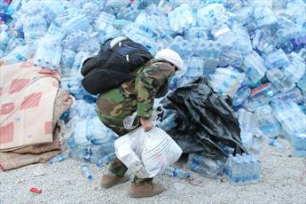از پشتیبانی ۱۸۰ روستای زلزله زده تا توزیع ۱۰ هزار غذا در شبانه روز