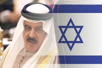 استقبال پادشاه بحرین از هیئت بحرینی اعزامی به اسرائیل