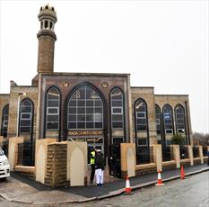 تصاویر افتتاحیه مسجد جامع رضا(ع) در لانکشایر انگلستان