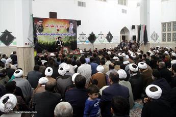 تصاویر/ مراسم گرامیداشت شهید مدافع حرم  علیرضا جیلان