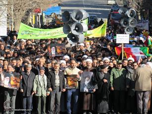 تصاویر/ راهپیمایی مردم کردستان در محکومیت اغتشاشگران