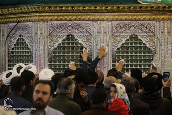 آیین غبار روبی مضجع شریف حضرت معصومه (س) برگزار شد