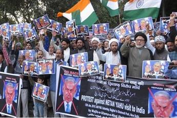 مجلس علمای هند به سفر نتانیاهو به این کشور اعتراض کرد
