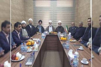 گروهی از آستان مقدس حسینی و عباسی از جامعة المصطفی شاخه لبنان بازدید کردند