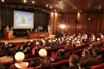 مراسم بزرگداشت پیروزی انقلاب اسلامی در سوریه برگزار شد +تصاویر