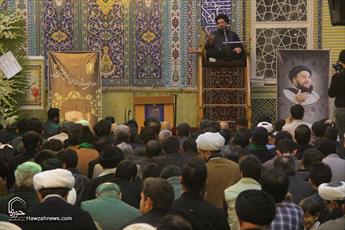 مراسم  هفتمین شب ارتحال استاد یعقوبی قائنی در قم برگزار شد