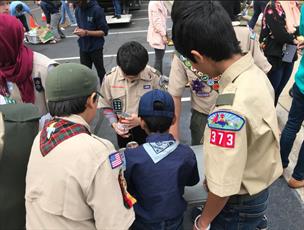 مراسم جمع آروی غذا برای نیازمندان در مرکز اسلامی کارولینا برگزار شد