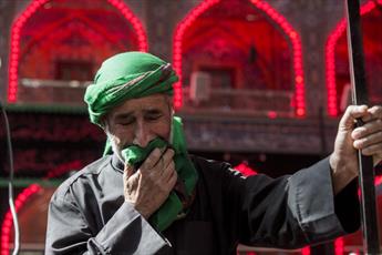 مراسم سوگواری وفات حضرت زینب(ع) در عتبات مقدس عراق برگزار شد+ تصاویر