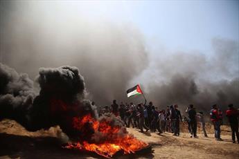 شهادت ۷ فلسطینی و زخمی شدن ۱۰۷۰ نفر دیگر در نوار غزه