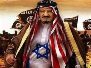 لباس انگلیس و آمریکا بر تن شیوخ مزدور تفرقه افکن/  جاهلیت مدرن امروز همدستی آل سعود با آل یهود است
