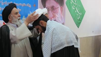 طلاب سفیران هدایت ماهان معمم شدند+ عکس