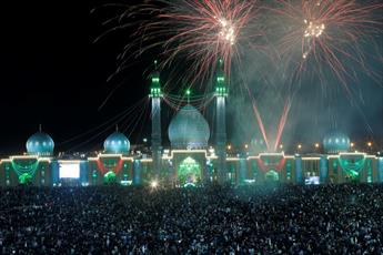 نگاهی به مراسم جشن نیمه شعبان در مسجد مقدس جمکران