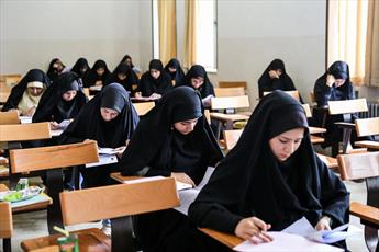 آزمون ورودی سطح ۳ حوزه  خواهران آذربایجان‌ شرقی برگزار شد
