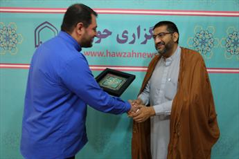 بازدید رئیس مؤسسه خدمات بشردوستانه کانادا از خبرگزاری حوزه