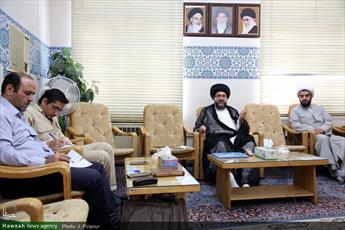 تصاویر/ نشست خبری دبیر  مجمع عالی تفسیر حوزه علمیه قم