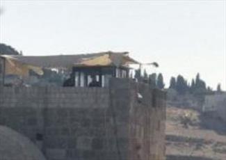 ارتش اسرائیل  ایستگاه دیدبانی جدید در مسجد الاقصی نصب کرد