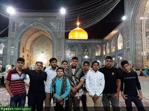 تصاویر/ اردوی دانش آموزان مدارس شهید توپچی و شهید افتخاری تهران در مشهد مقدس
