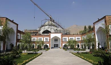 حوزه علمیه ای در  شمال پایتخت ایران با معماری زیبا