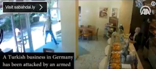 فرد مهاجم به سمت یک مغازه دار محجبه در آلمان تیراندازی کرد