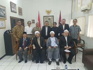 رئیس دانشگاه مذاهب اسلامی از دانشگاه سوکارنوی اندونزی بازدید کرد+ تصاویر
