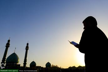 تصاویر/ قرائت دعای پرفیض عرفه در مسجد مقدس جمکران