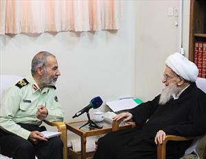 لزوم توجه به جنبه های معنوی و اخلاقی در قم / از نیروی انتظامی رضایت داریم