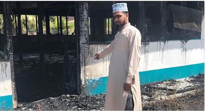 پلیس و آتش نشانی به دنبال کشف علل وقوع حریق گسترده در مسجد فیجی