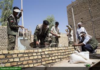 تصاویر/ رزمایش بسیجیان گروه های جهادی در یزد