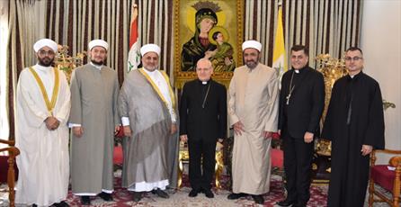 مجمع فقهی عراق با رئیس کلیسای کلدانی جهان دیدار کرد