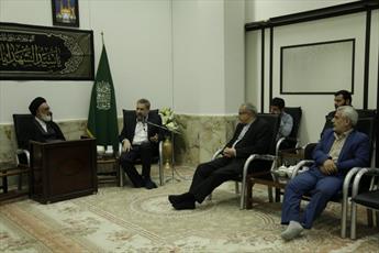 اعضای کمیسیون امنیت ملی و سیاست خارجی مجلس با امام جمعه قم دیدار کردند