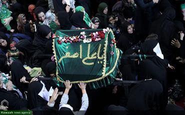 برگزاری همایش شیرخوارگان  در آستان امامزاده ابراهیم(ع) قم