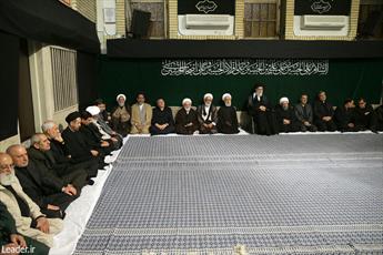 اولین شب مراسم عزاداری حضرت اباعبدالله الحسین (ع) برگزار شد