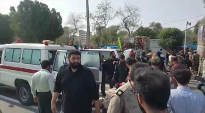 حمله تروریستی به  رژه نیروهای مسلح در اهواز+ فیلم