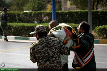 تصاویر/ حمله تروریستی نیروهای تکفیری به  رژه نیروهای مسلح اهواز