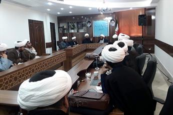 نشست مسئولان آموزش مدارس علمیه خراسان شمالی برگزار شد