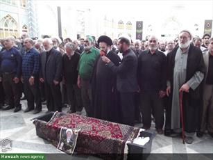 تصاویر/ تشییع پیکر  روحانی انقلابی و مبارز قیام پانزده خرداد ۴۲ در  آران و بیدگل