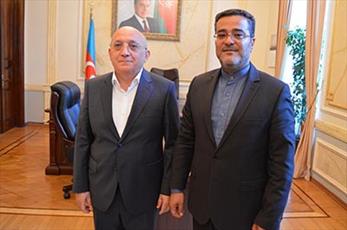 رایزن فرهنگی ايران با رئیس کمیته امور دینی جمهوری آذربایجان دیدار کرد