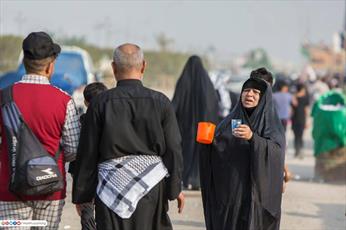 آغاز پیاده روی اربعین از شهرهای مختلف عراق + تصاویر