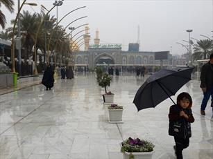 هوای عراق بارانی می شود