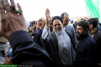 تصاویر/ بازدید وزیر اطلاعات از پایانه مرزی چذابه
